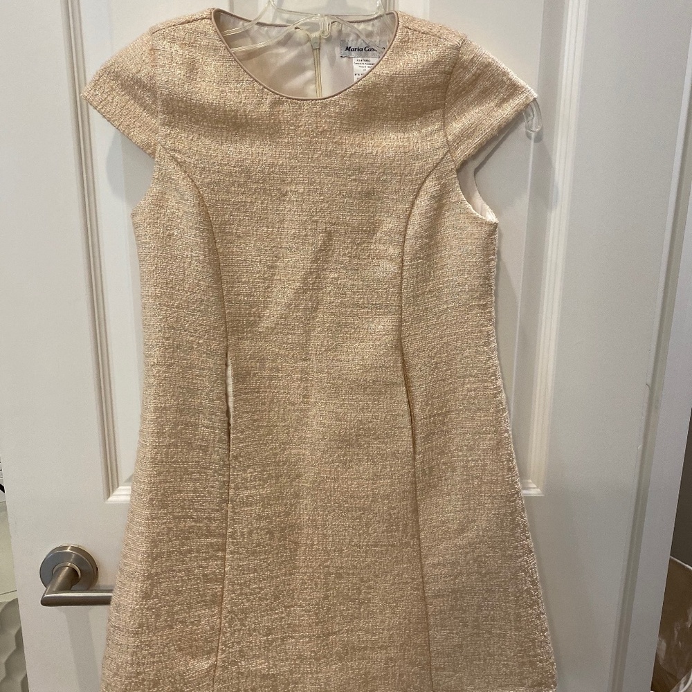 Mini Gold and Pink Dress